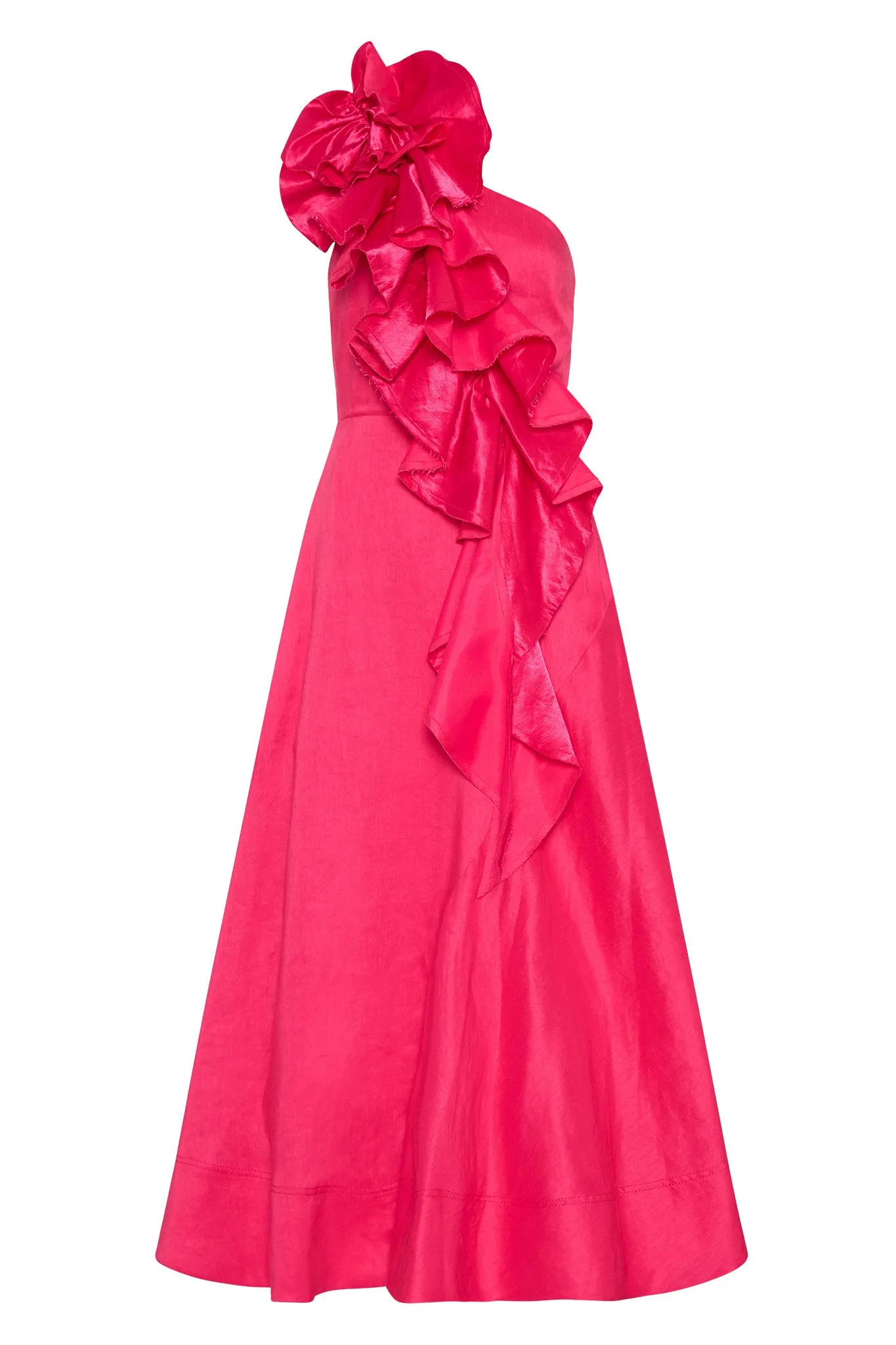 Adelia Ruffle Midi Dress sold by Aje product image thumbnail 2