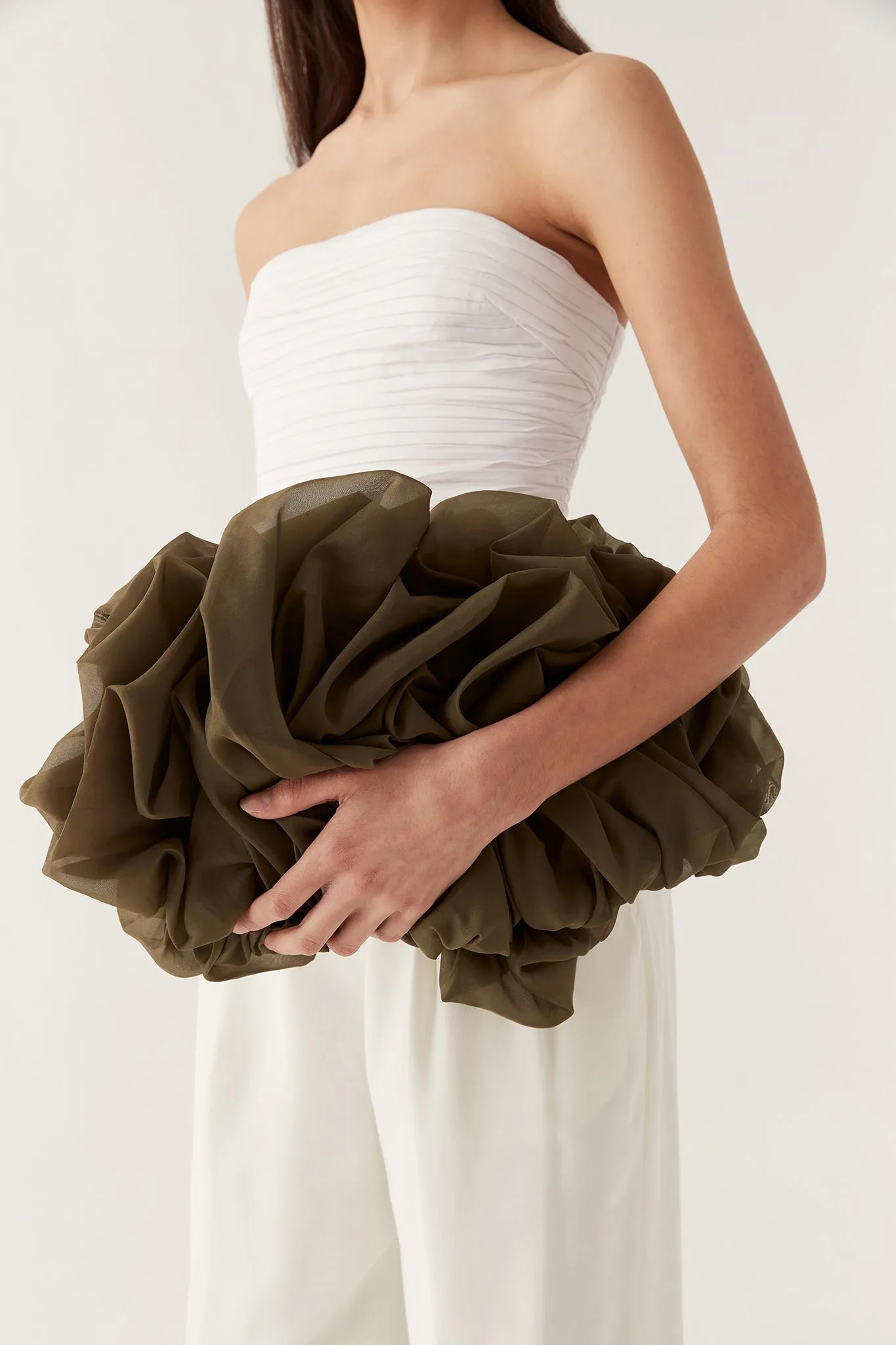 Alana Organza Ruffle Clutch sold by Aje product image thumbnail 2
