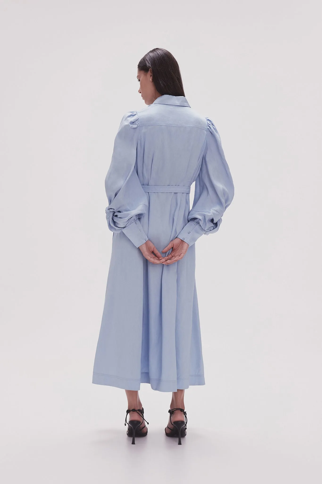 Bonnie Knot Sleeve Midi Dress sold by Aje product image thumbnail 5