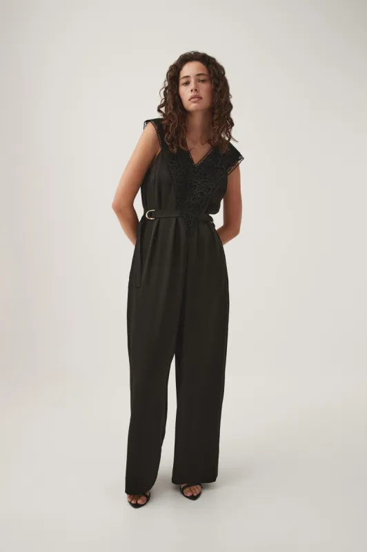 Spirit Belted Jumpsuit sold by Aje