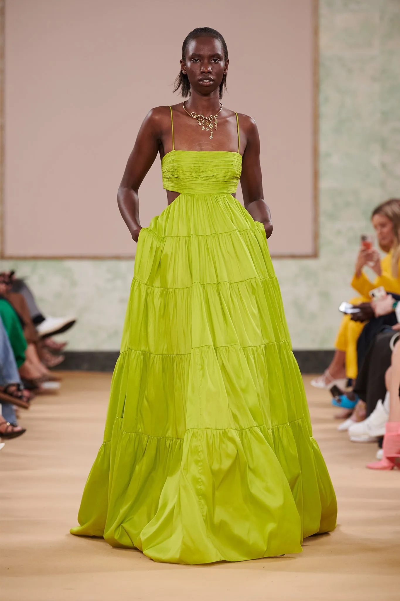 Sartre Tiered Maxi Dress sold by Aje product image thumbnail 3