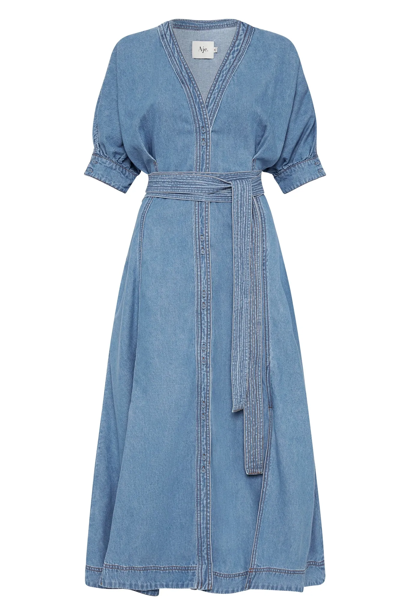 Ennoble Denim Belted Dress sold by Aje product image thumbnail 2
