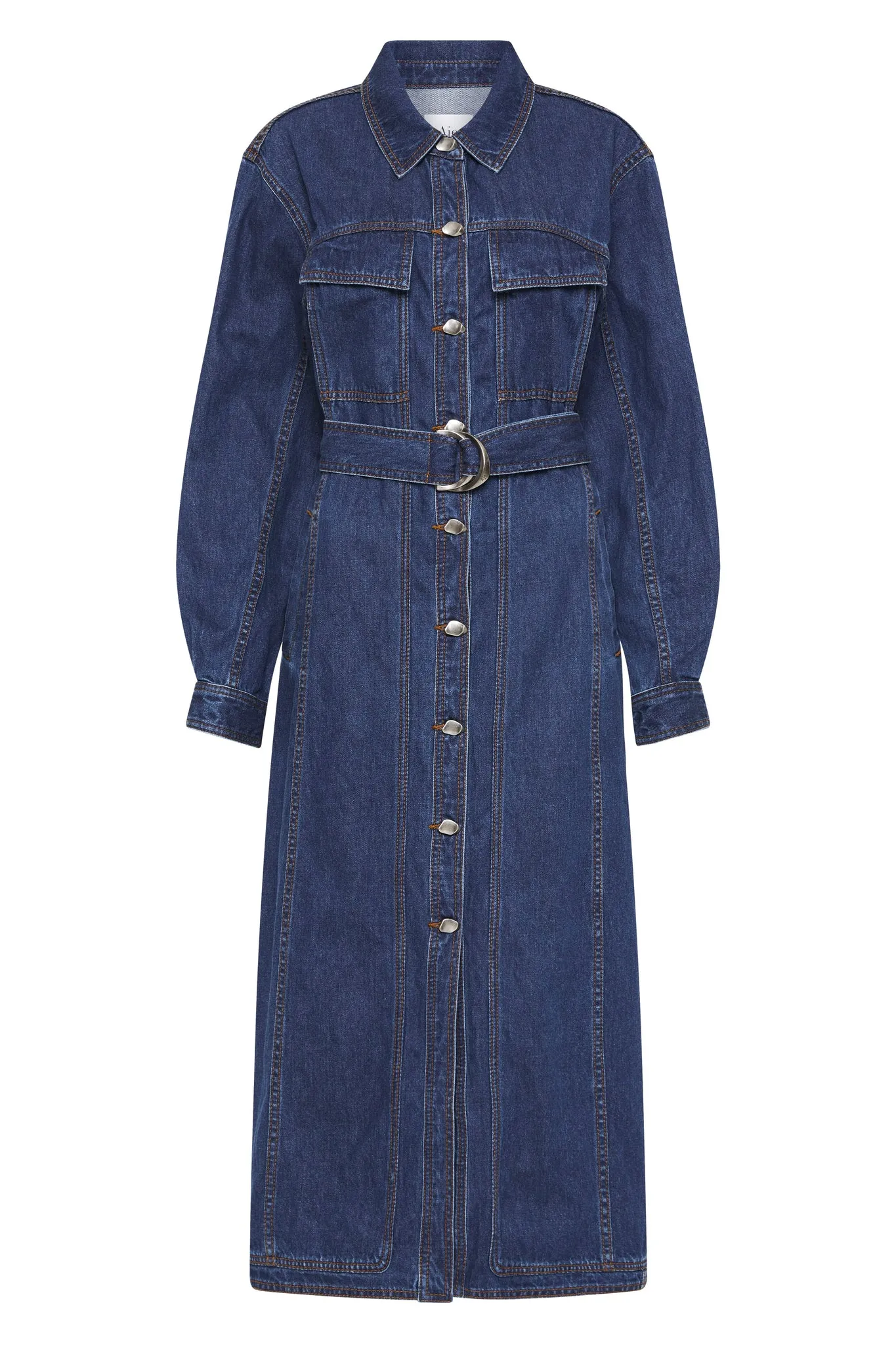 Neo Denim Midi Dress sold by Aje product image thumbnail 2
