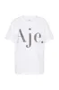 Glint Embellished Logo Tee sold by Aje