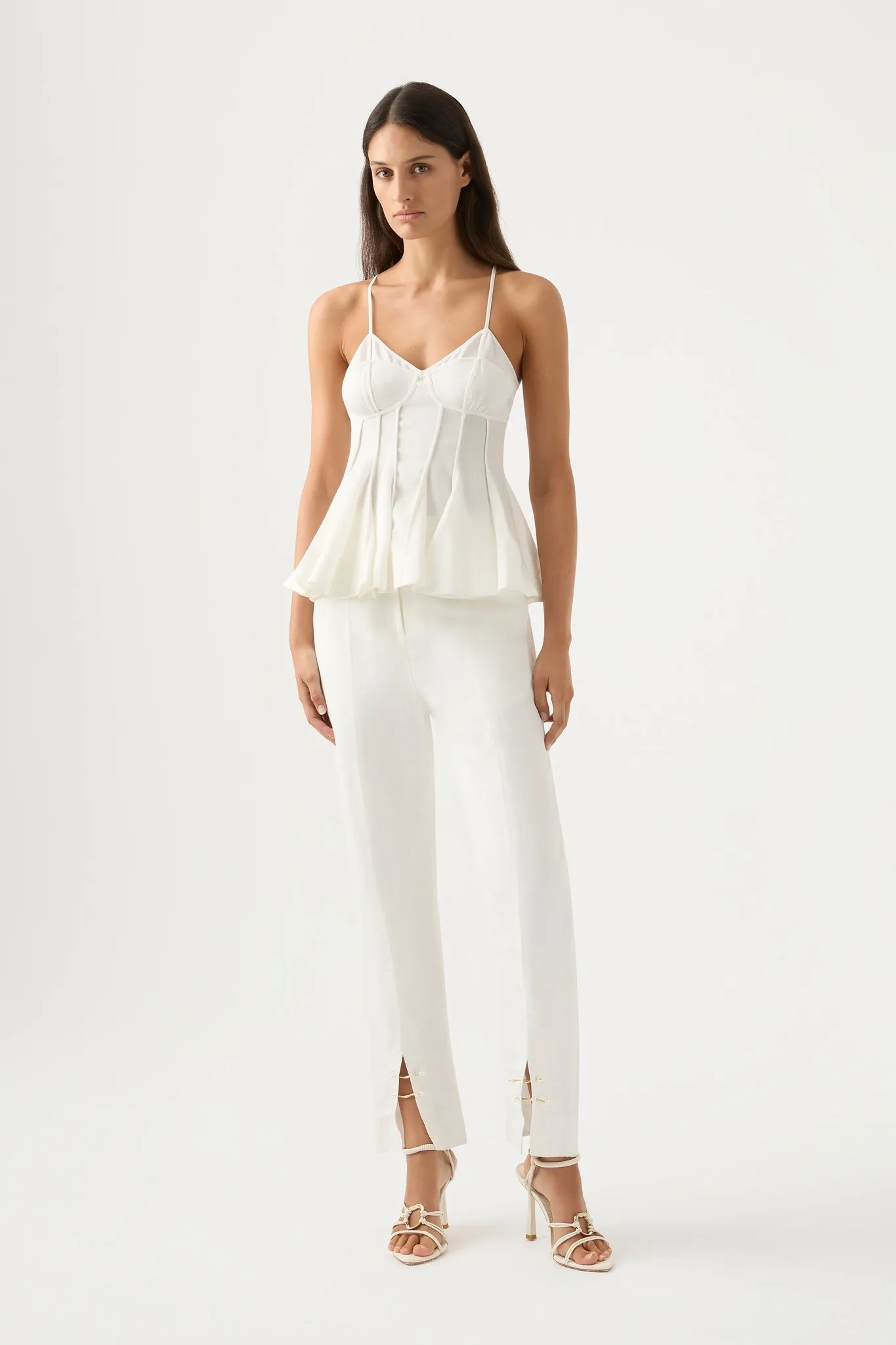 Evangeline Flared Camisole Top sold by Aje product image thumbnail 3