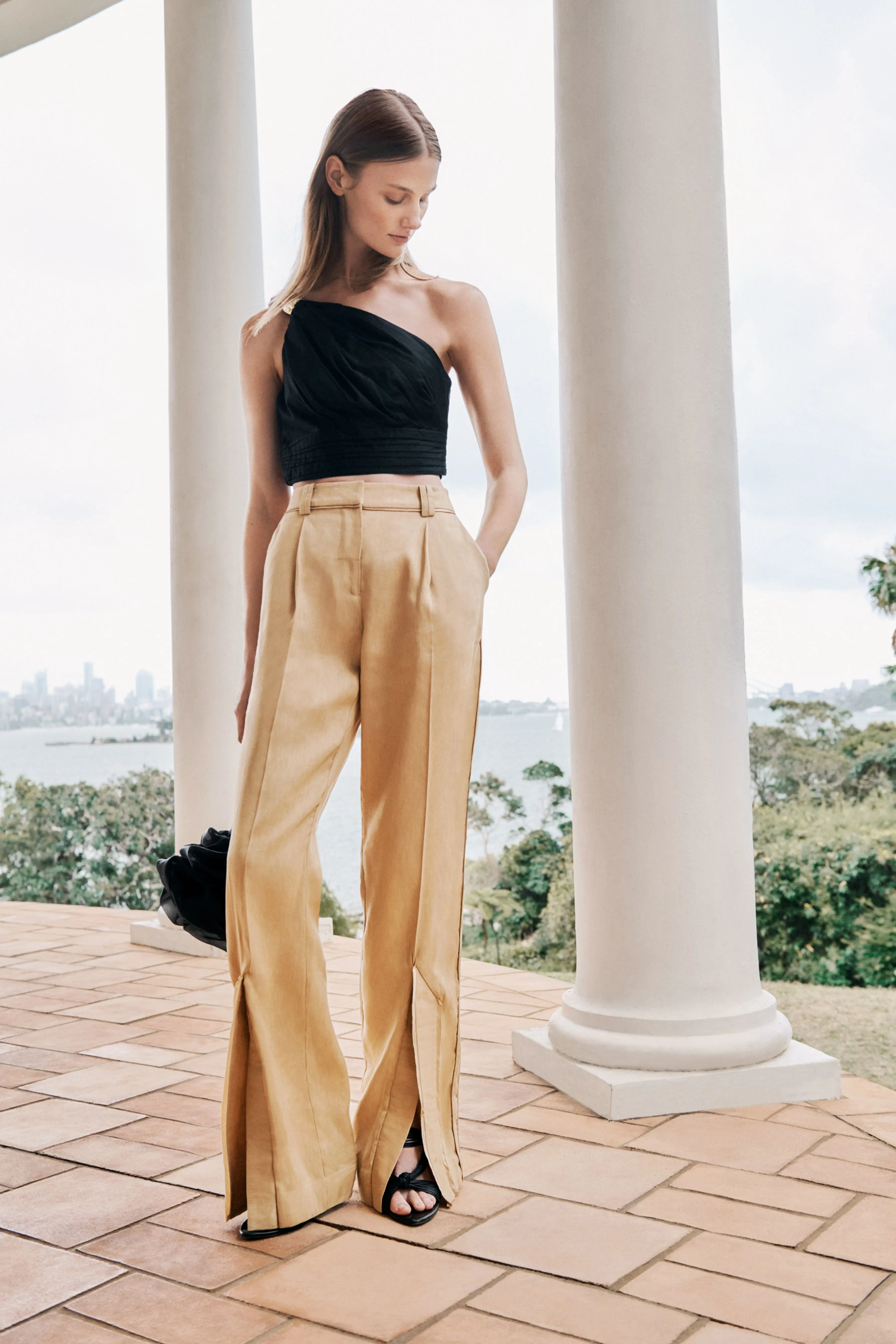 Insight Deconstructed Pant sold by Aje