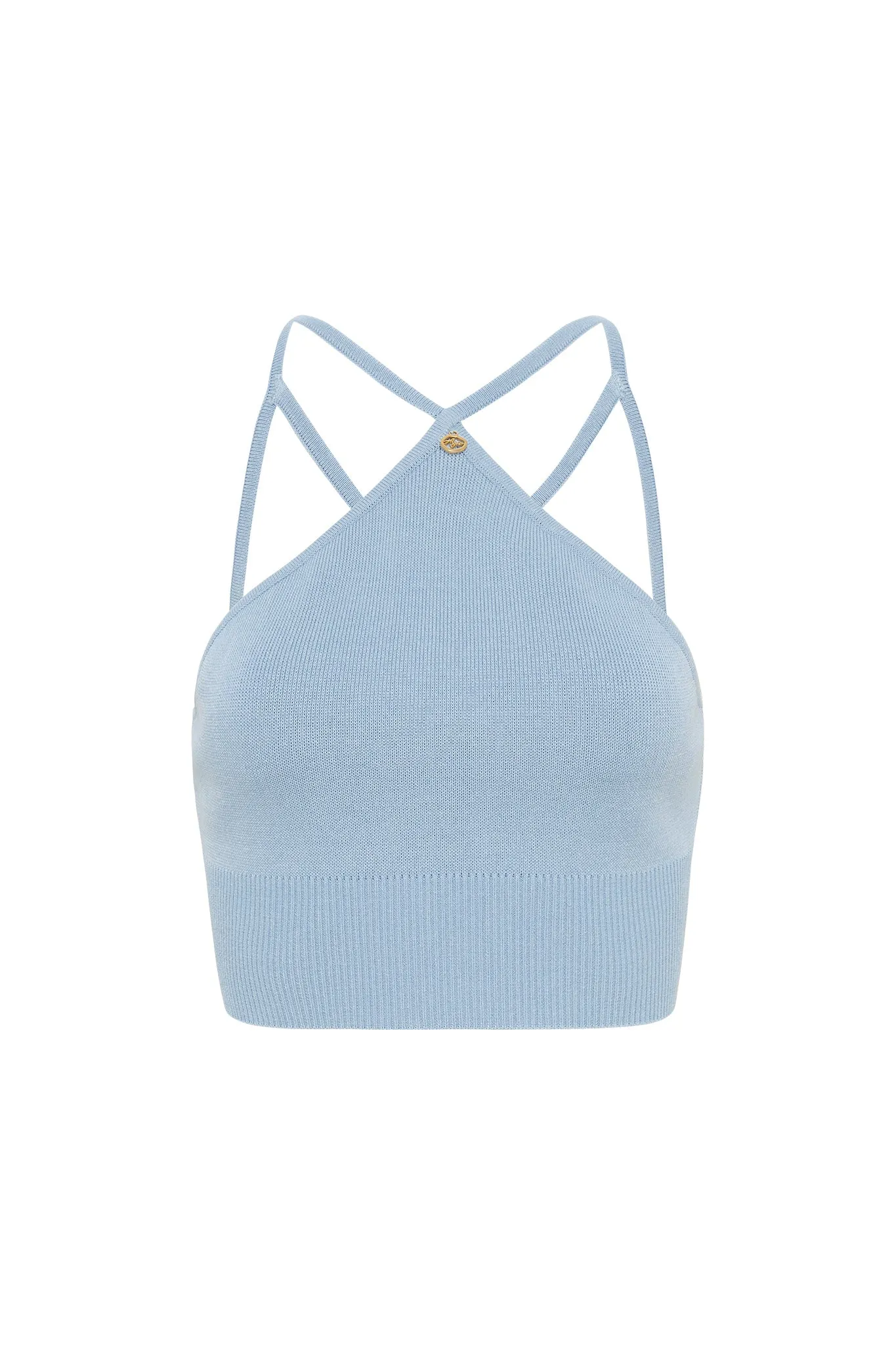 Xanthe Halter Knit Crop Top sold by Aje product image thumbnail 2
