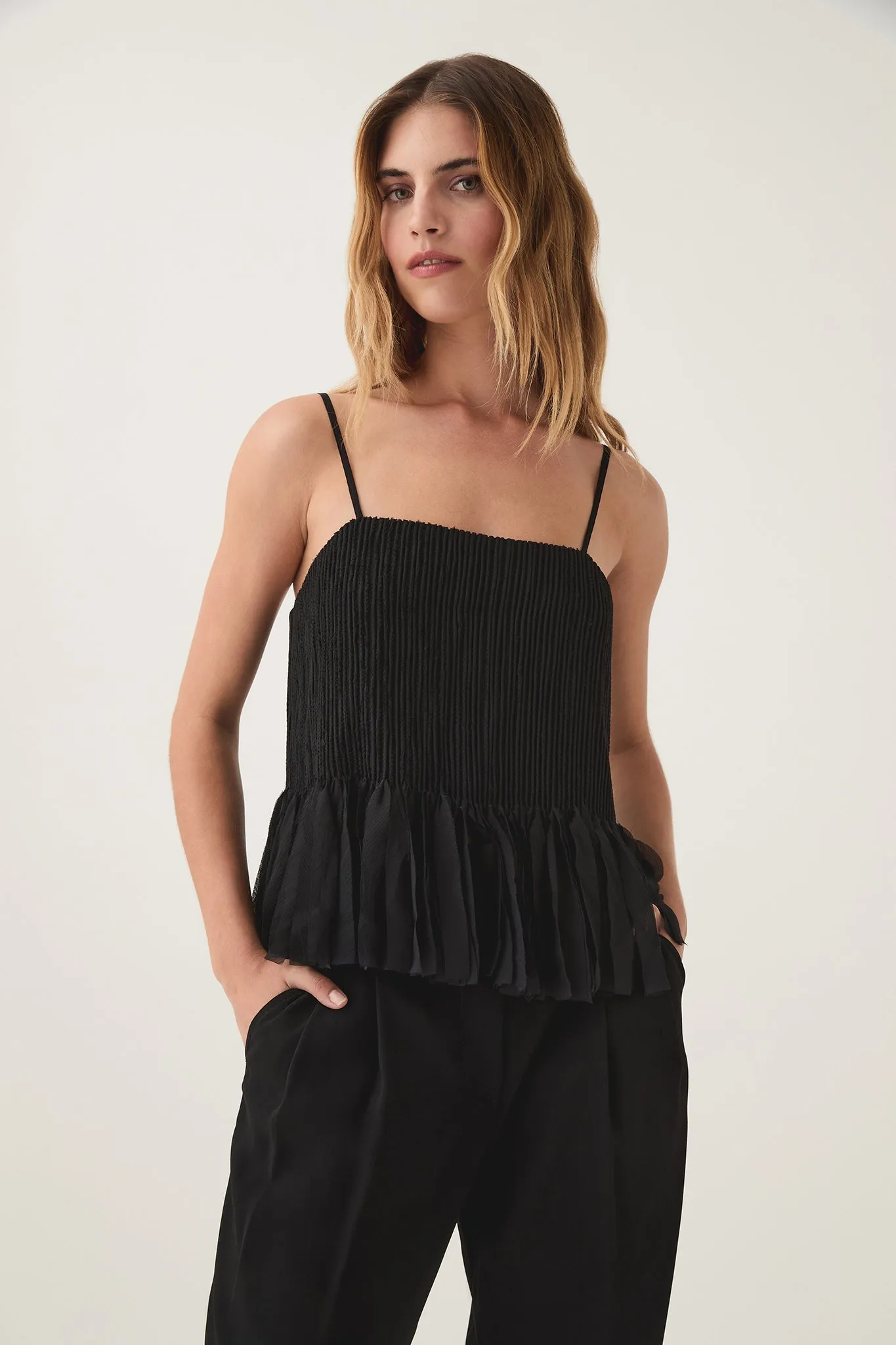 Arris Fringed Top sold by Aje