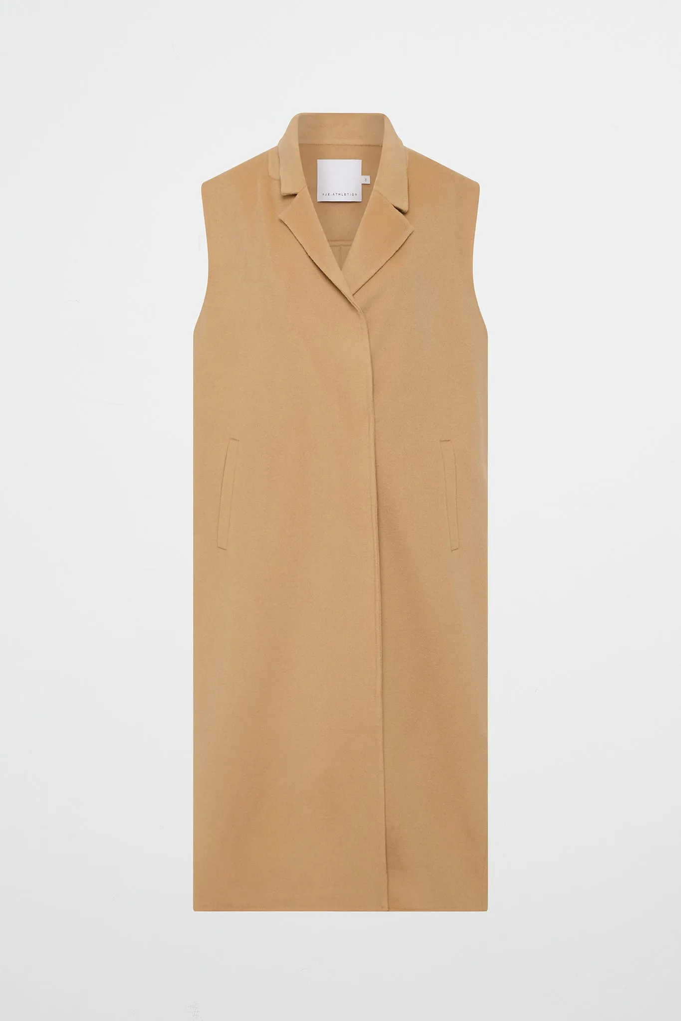 Split Back Sleeveless Coat 760 sold by Aje product image thumbnail 2