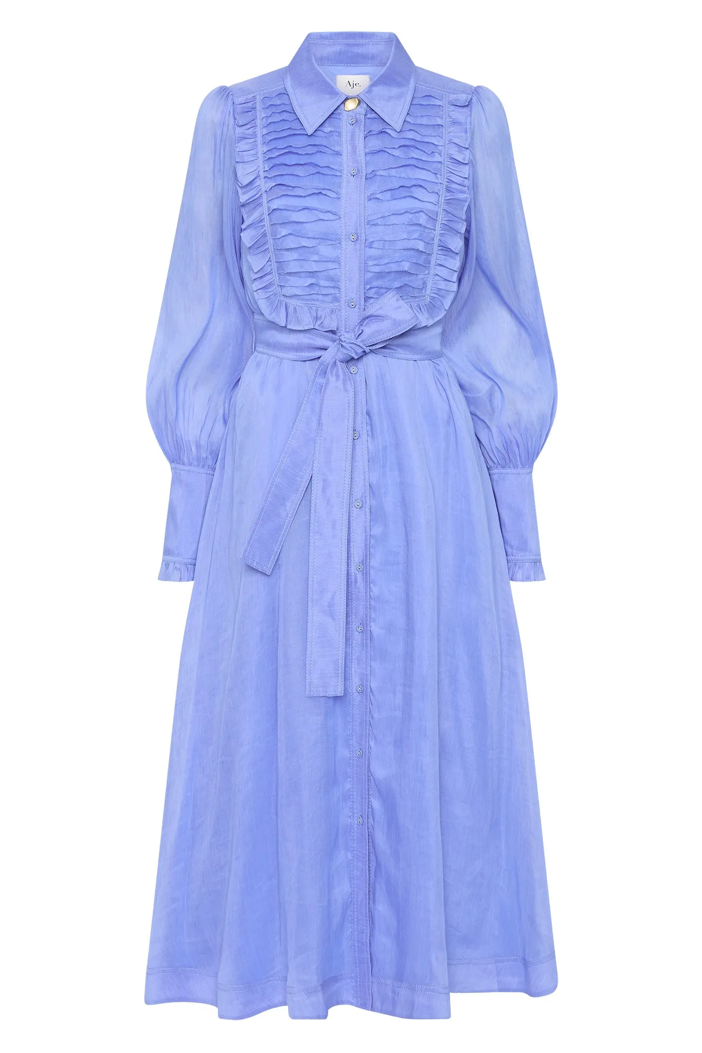 Iris Pleated Bib Midi Dress sold by Aje product image thumbnail 2