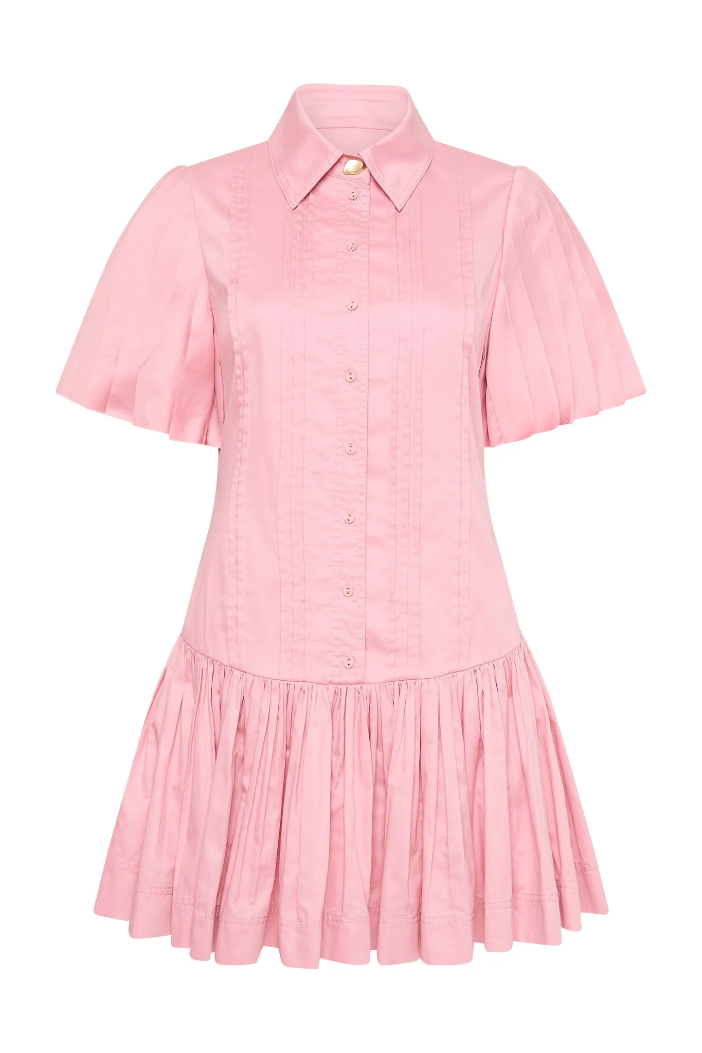 Mythos Pintucked Mini Dress sold by Aje product image thumbnail 2