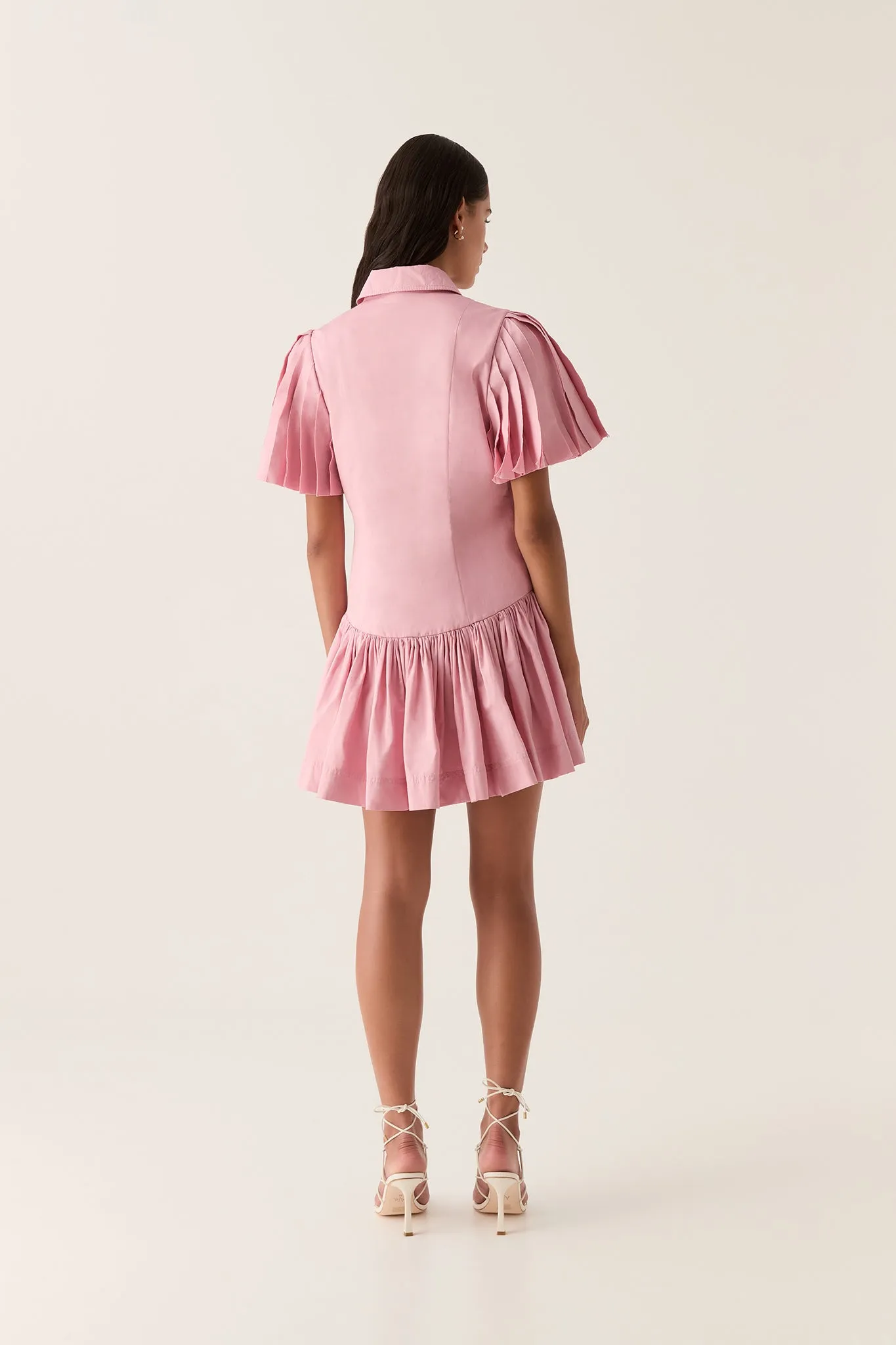 Mythos Pintucked Mini Dress sold by Aje product image thumbnail 5