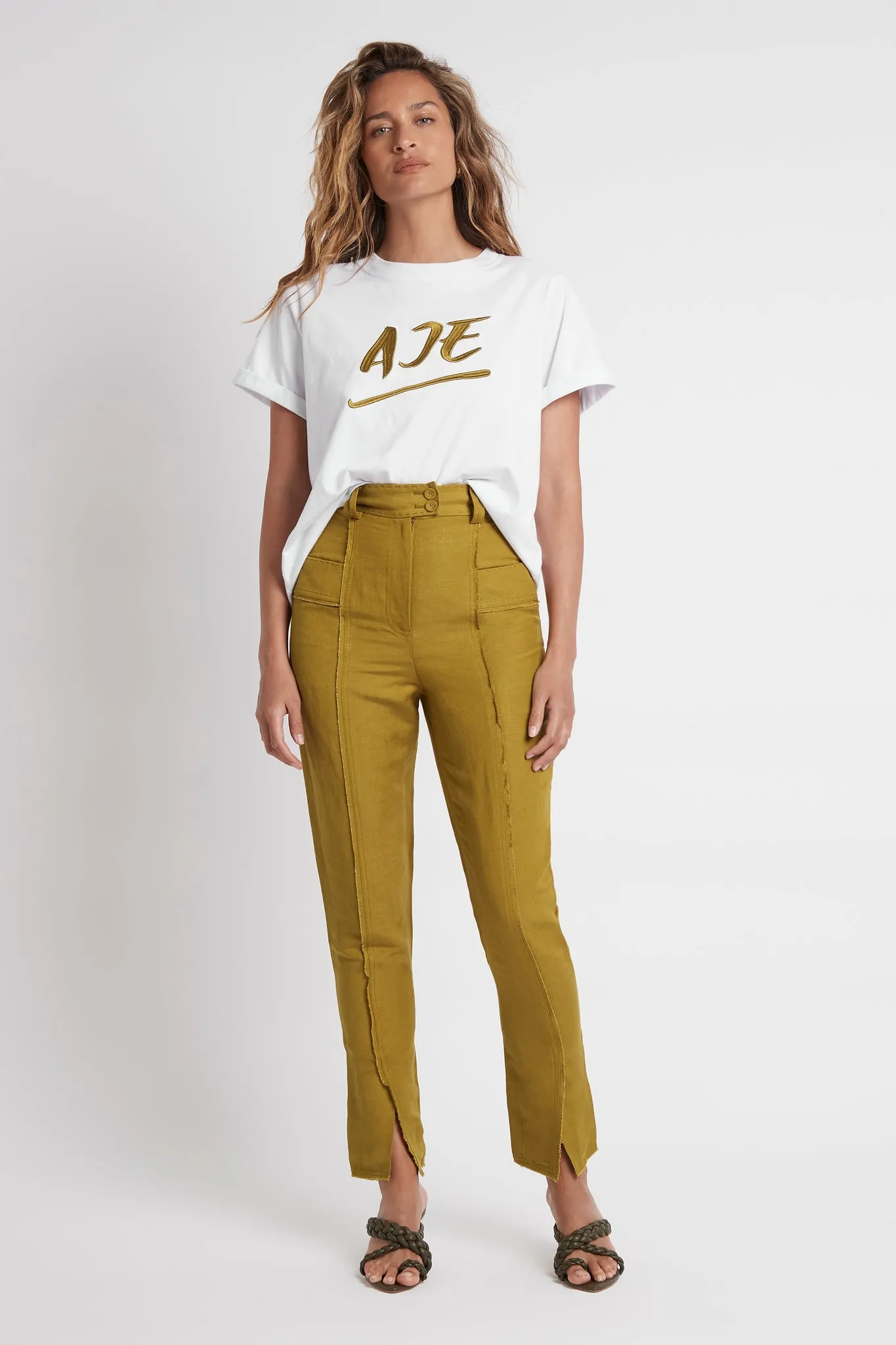 Martino Tapered Leg Pant sold by Aje product image thumbnail 3
