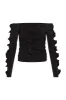 Regenerate Gathered Jersey Top sold by Aje
