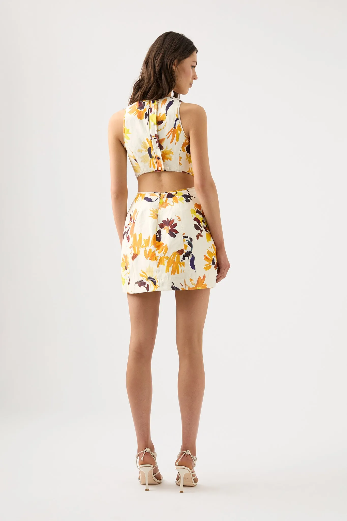 Tulip Cut Out Mini Dress sold by Aje product image thumbnail 5