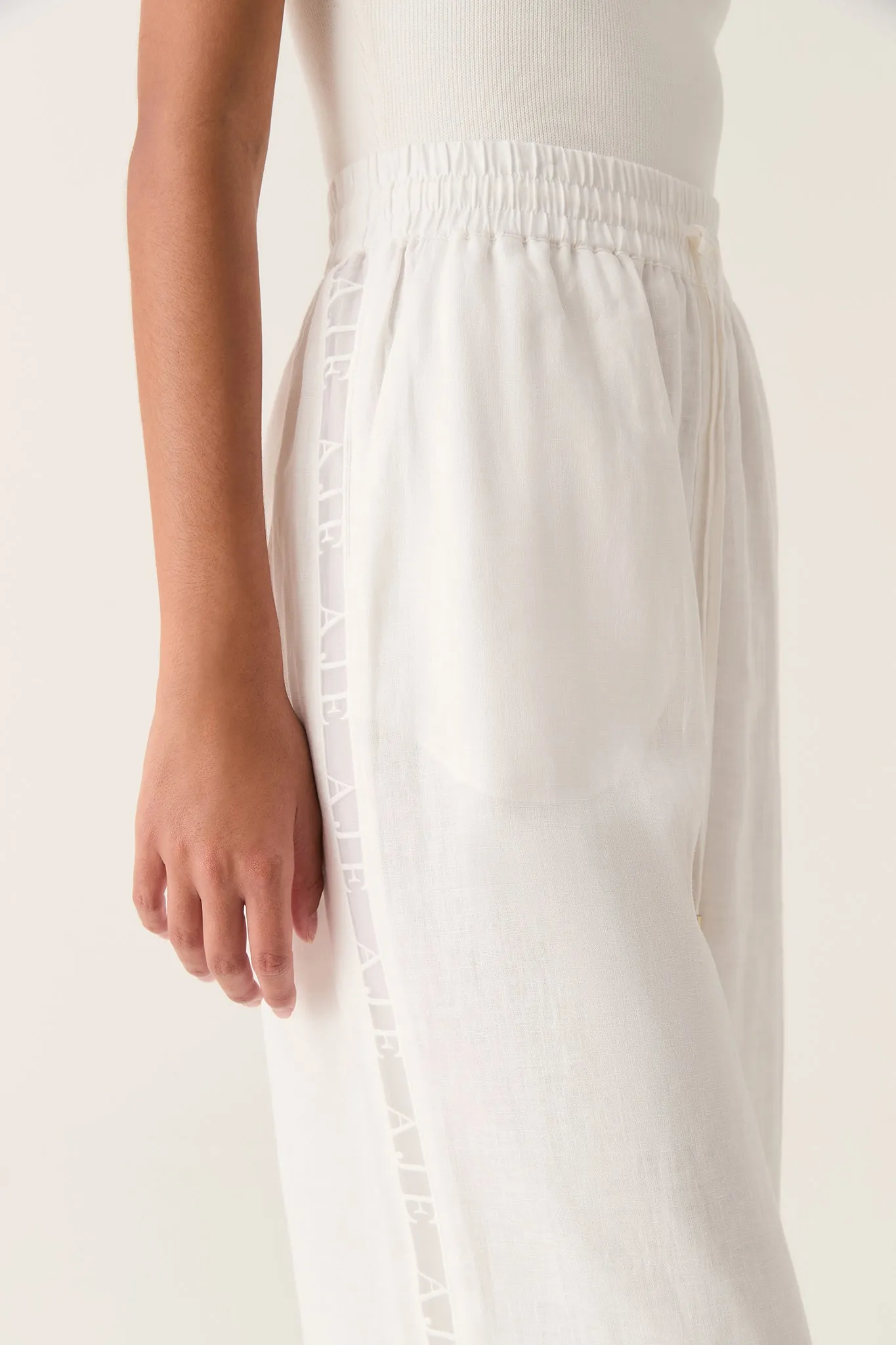 Reframe Logo Pant sold by Aje product image thumbnail 4