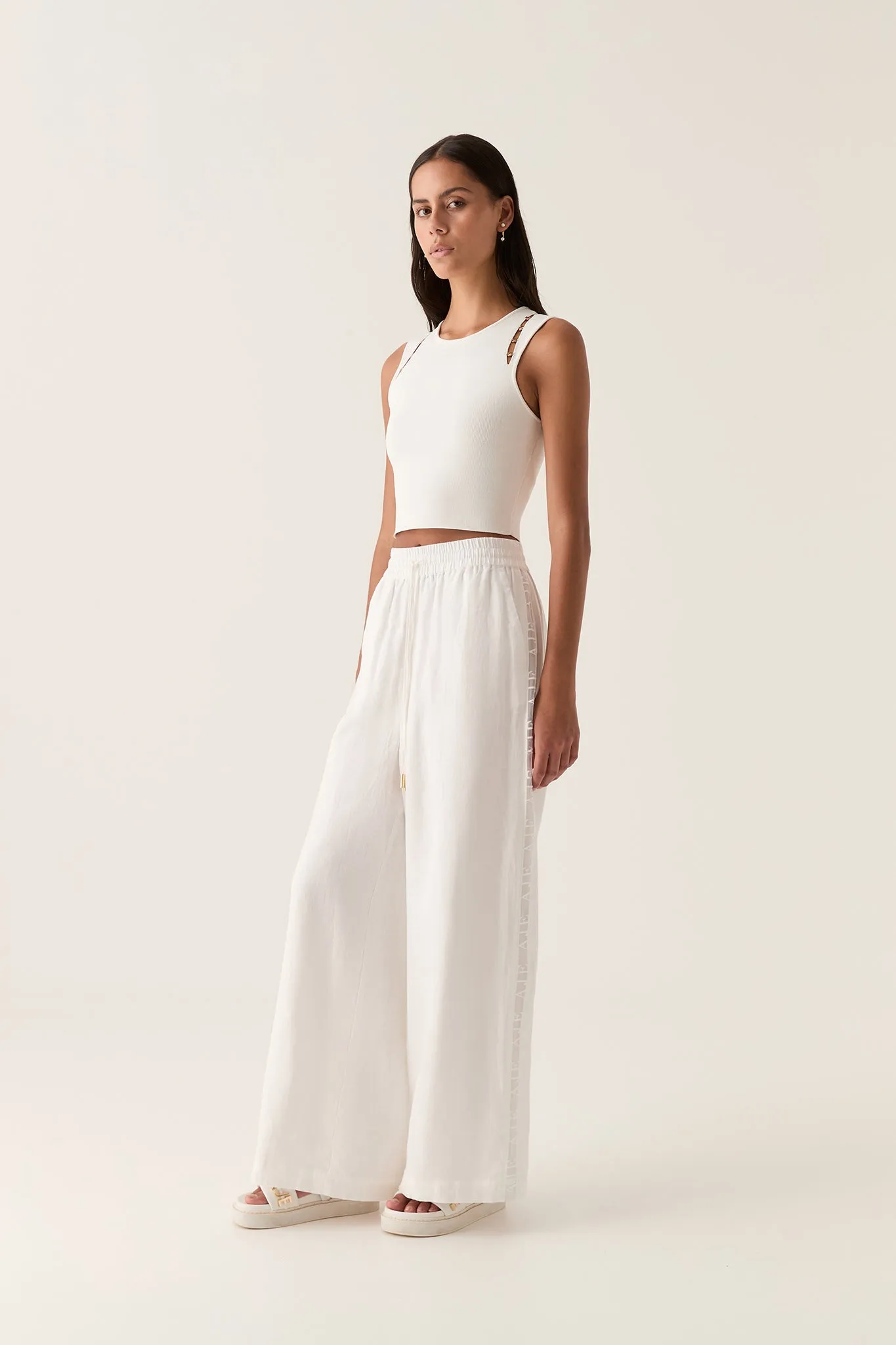 Reframe Logo Pant sold by Aje product image thumbnail 3