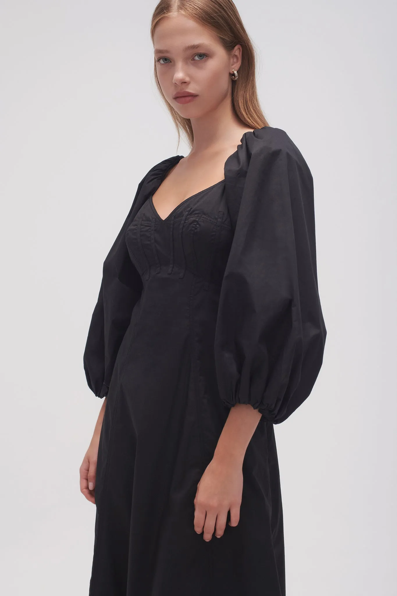 Hester Corsetted Midi Dress sold by Aje product image thumbnail 4