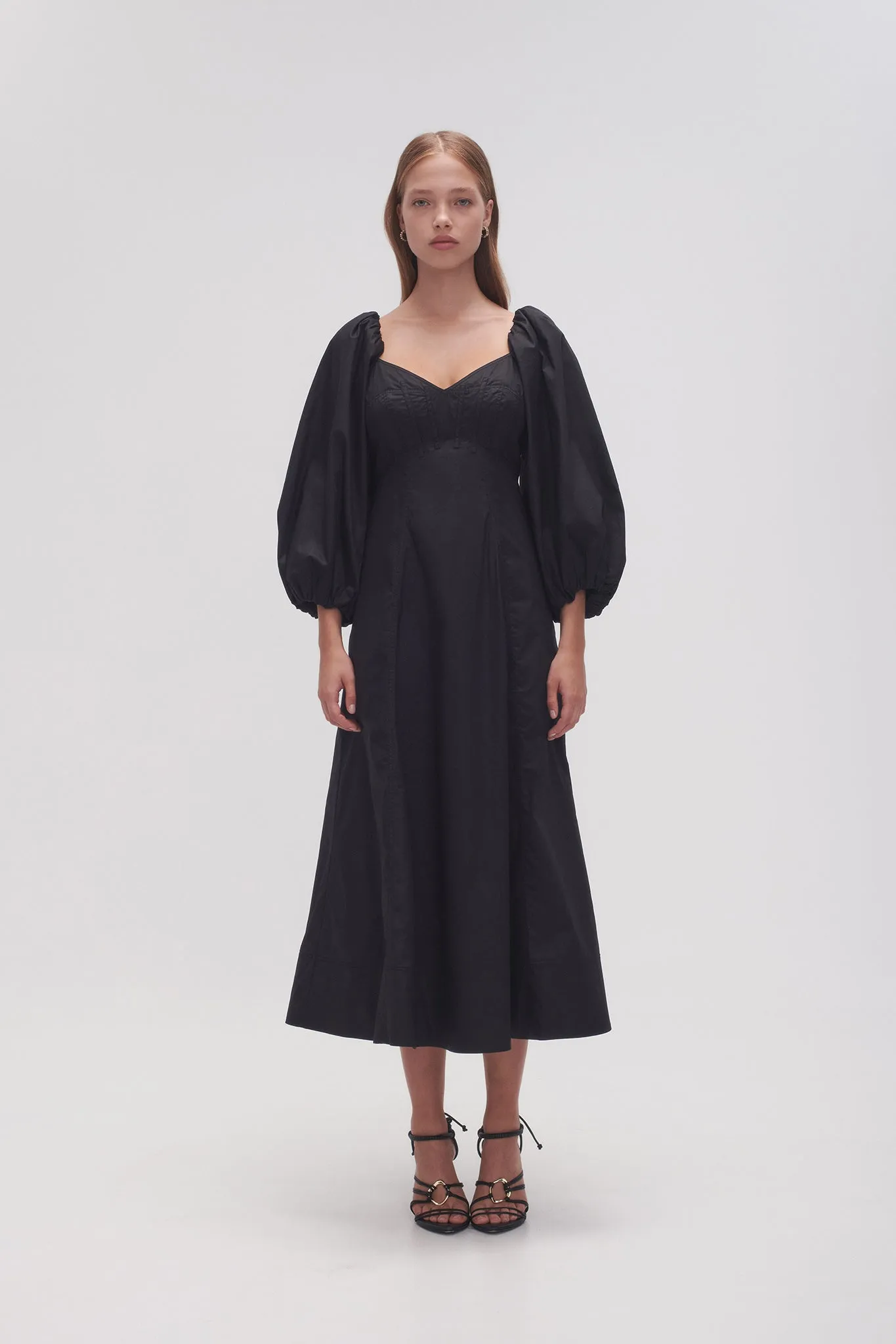 Hester Corsetted Midi Dress sold by Aje product image thumbnail 5