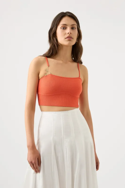 Lucia Knit Bustier sold by Aje