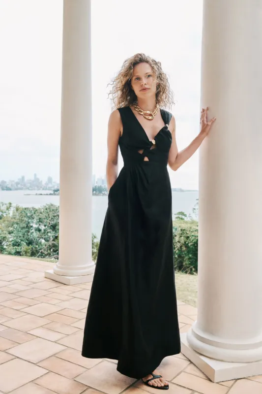 Electra Scrunch Midi Dress sold by Aje