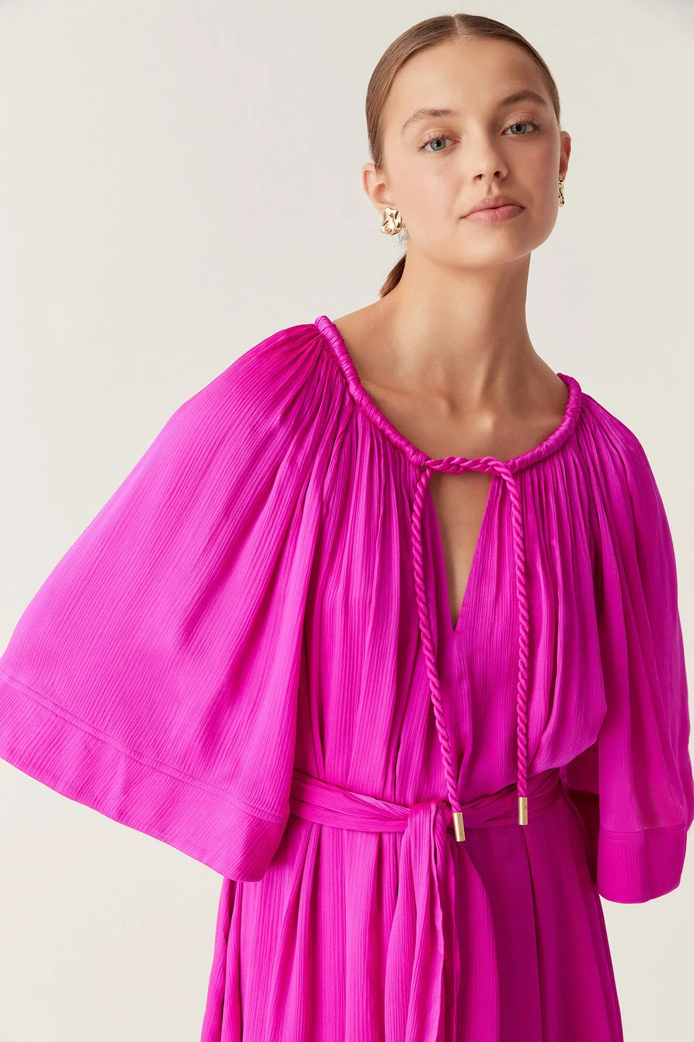 Seraphina Silk Midi Dress sold by Aje product image thumbnail 4