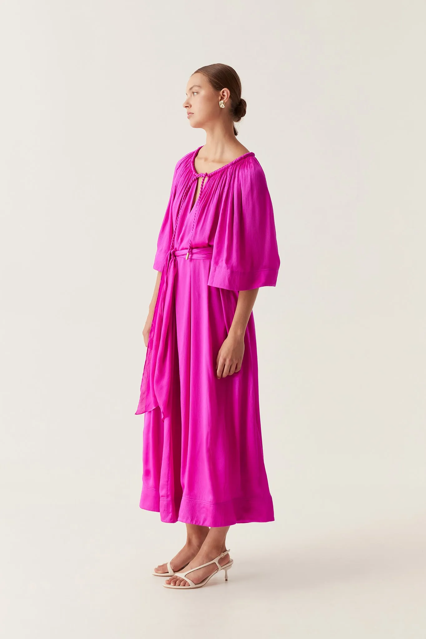 Seraphina Silk Midi Dress sold by Aje product image thumbnail 3
