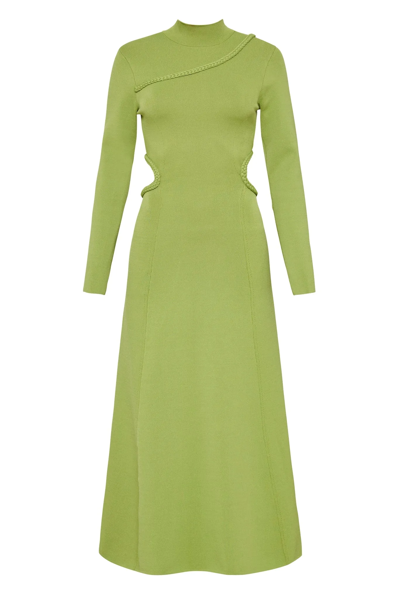 Amelie Braided Cut Out Knit Dress sold by Aje product image thumbnail 2