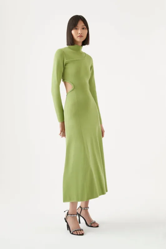 Amelie Braided Cut Out Knit Dress sold by Aje
