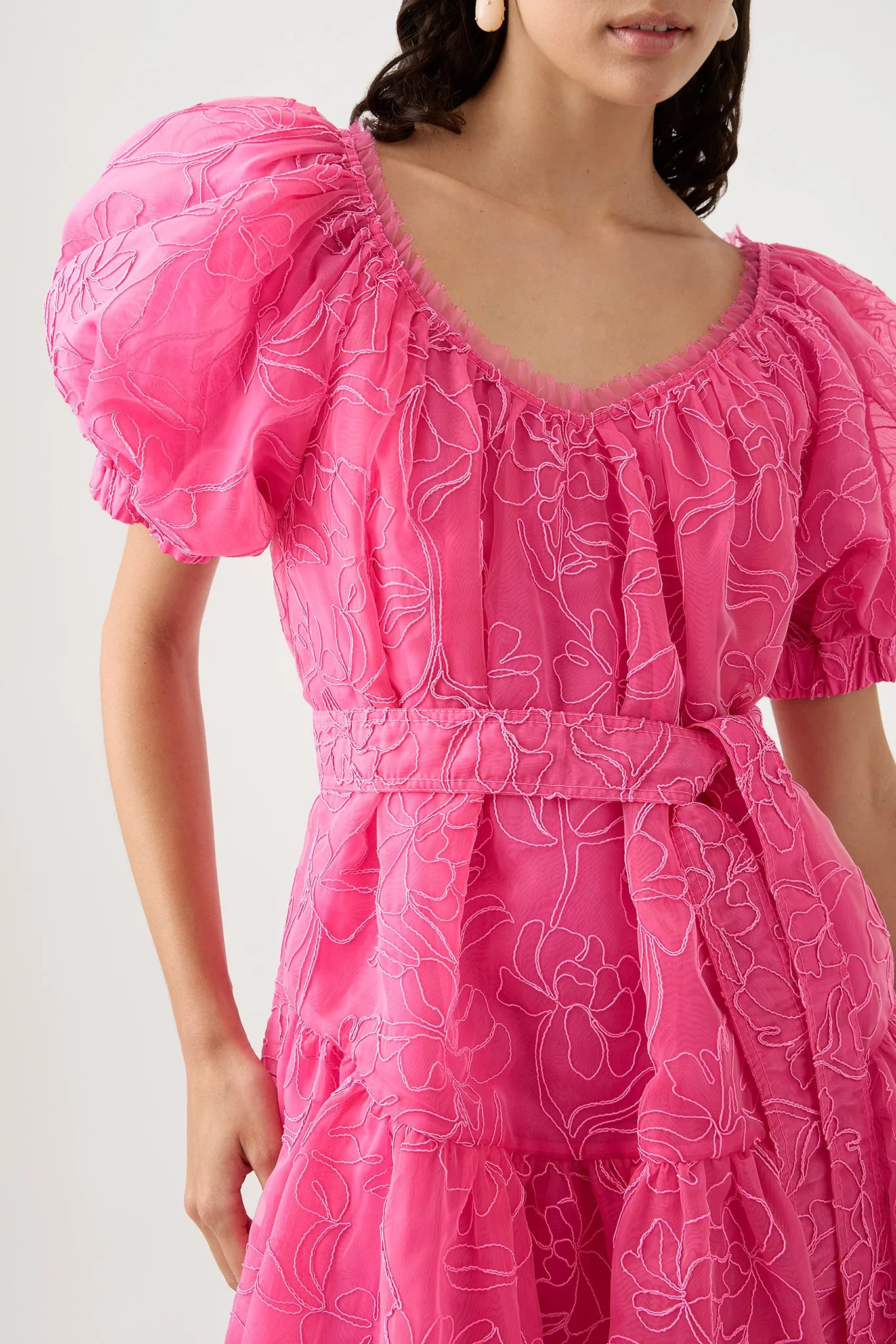 Evangeline Cornelli Midi Dress sold by Aje product image thumbnail 4