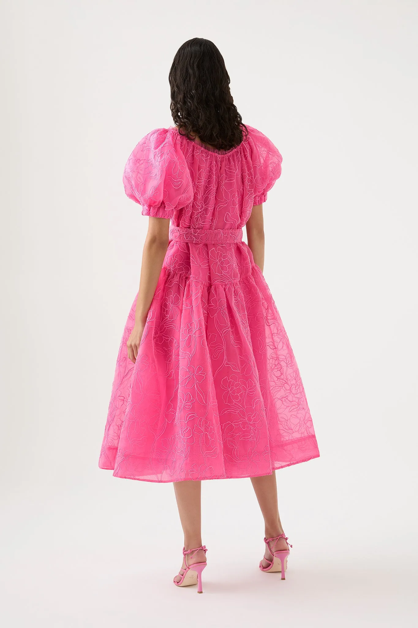 Evangeline Cornelli Midi Dress sold by Aje product image thumbnail 5