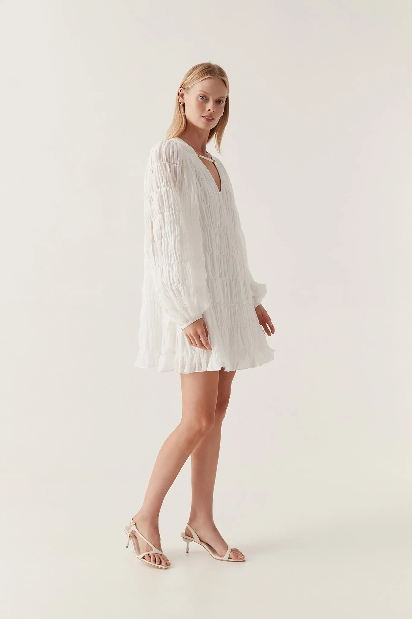 Evelina Ruched Mini Dress sold by Aje product image thumbnail 3
