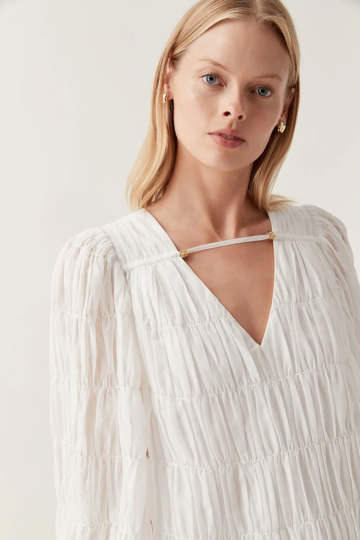 Evelina Ruched Mini Dress sold by Aje product image thumbnail 4