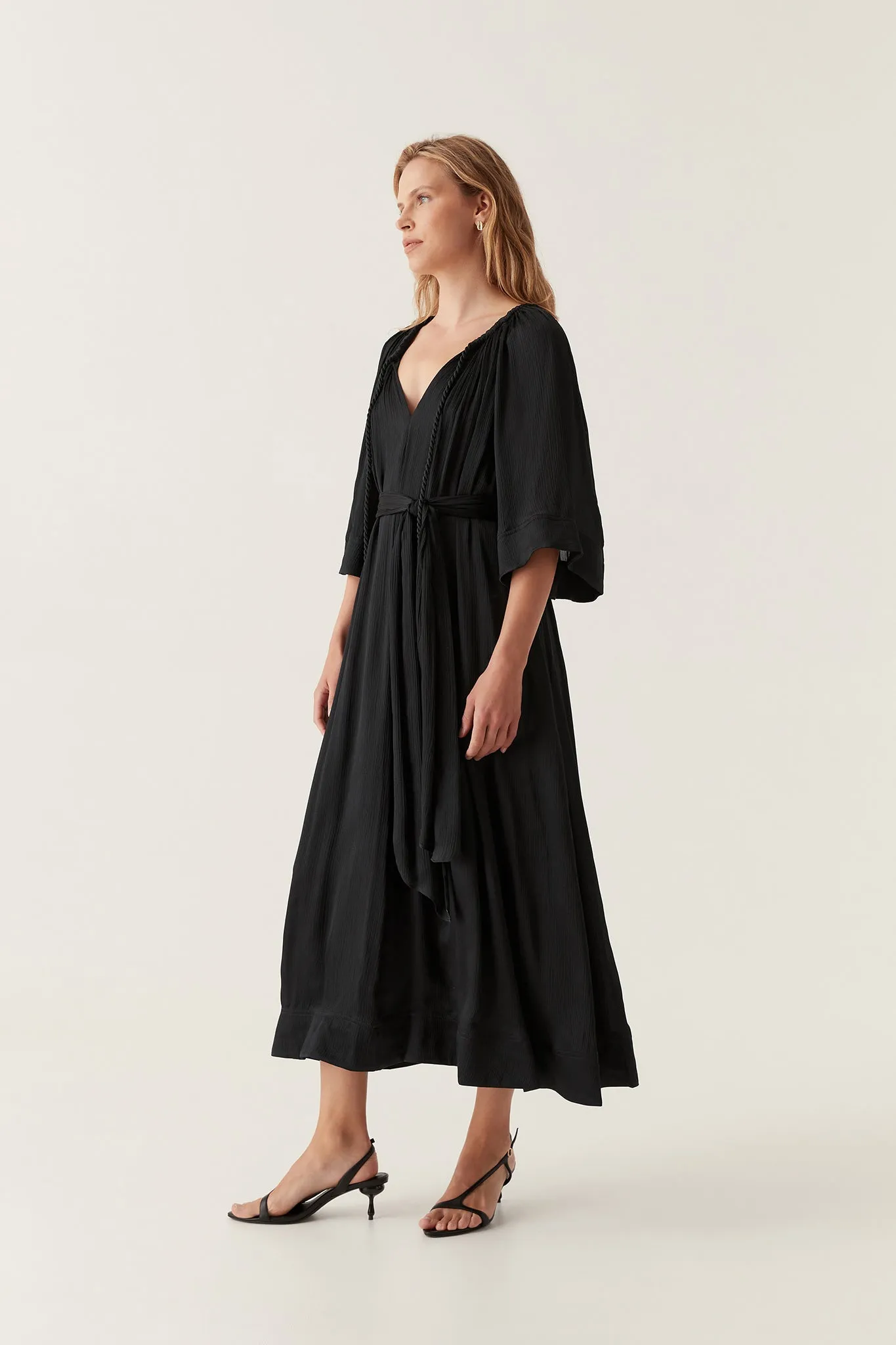 Seraphina Silk Midi Dress sold by Aje product image thumbnail 3