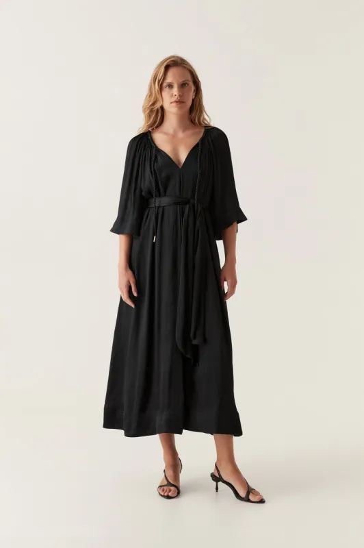 Seraphina Silk Midi Dress sold by Aje