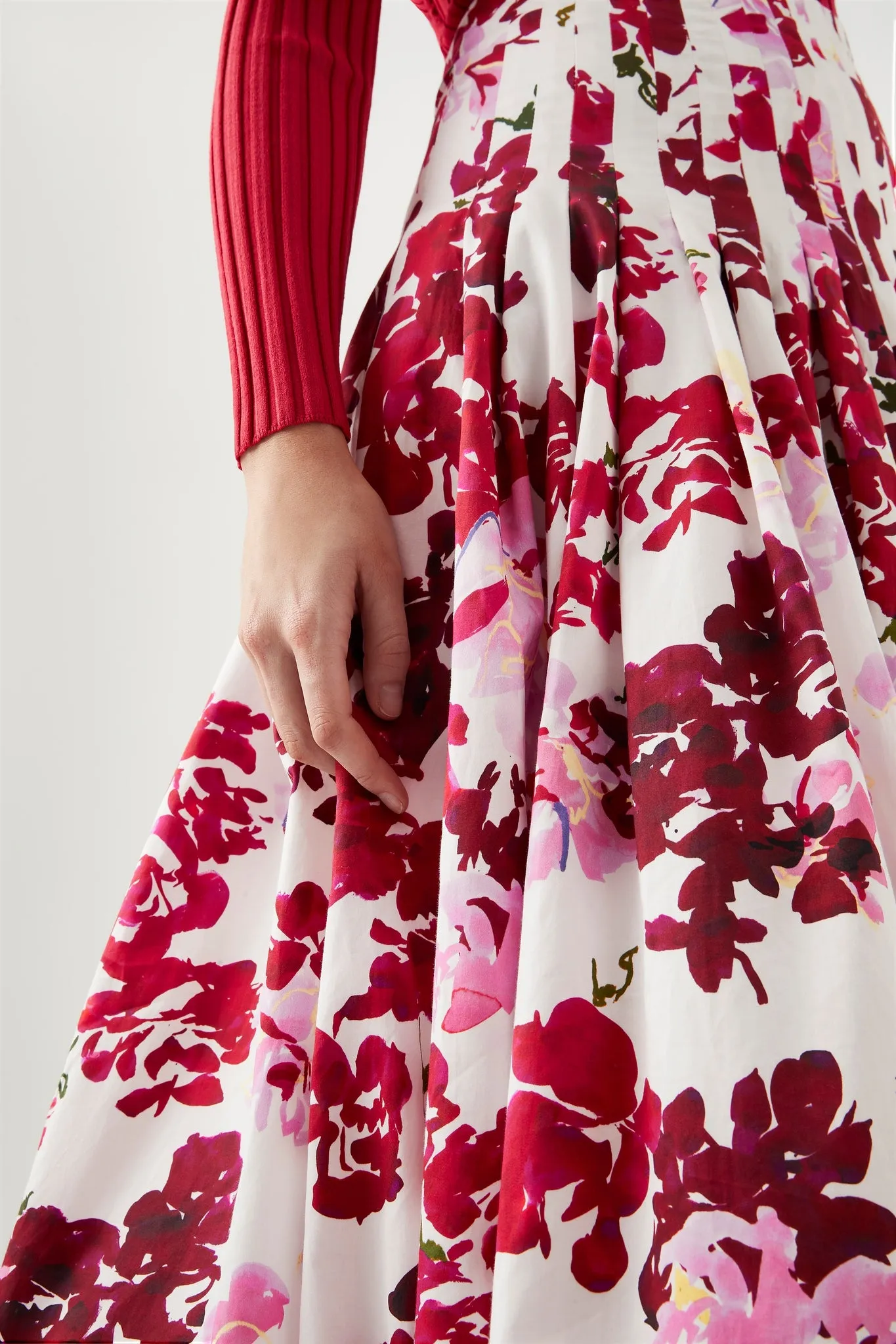 Cherie Bubble Midi Skirt sold by Aje product image thumbnail 4