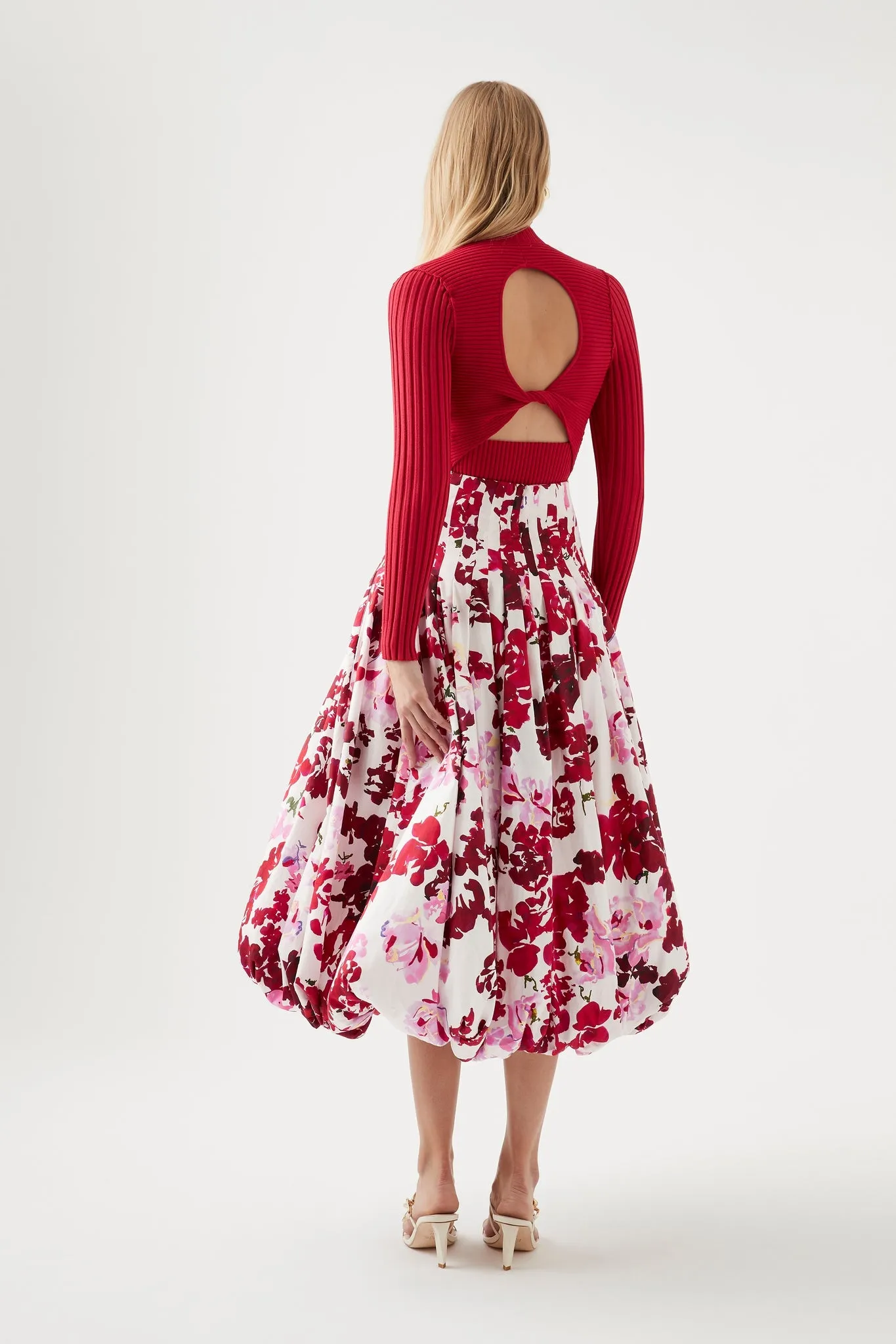 Cherie Bubble Midi Skirt sold by Aje product image thumbnail 5