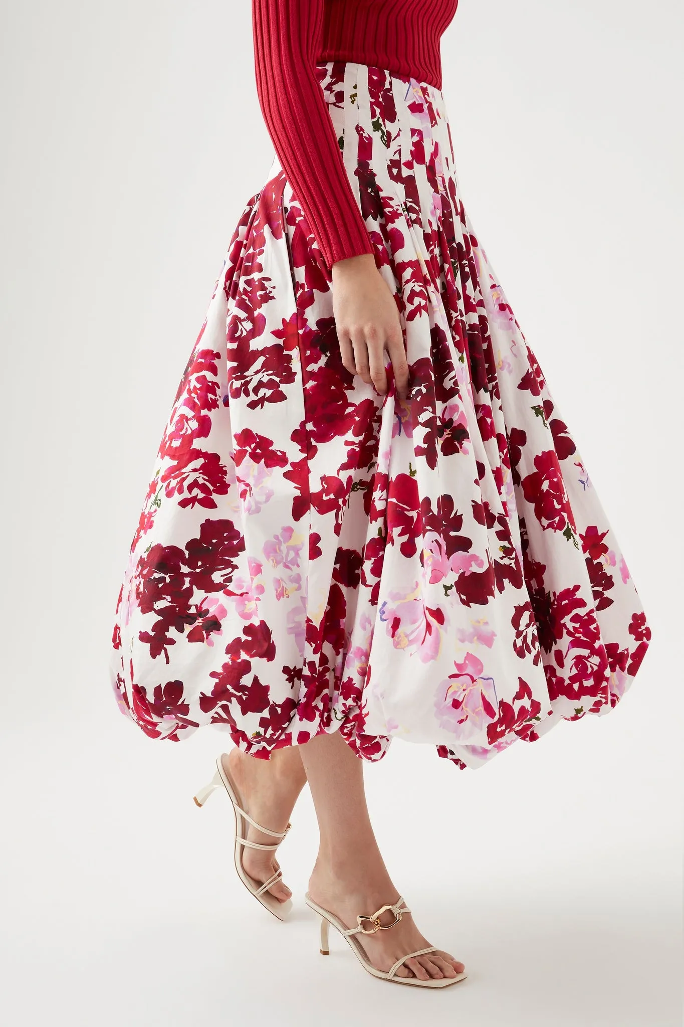 Cherie Bubble Midi Skirt sold by Aje product image thumbnail 3