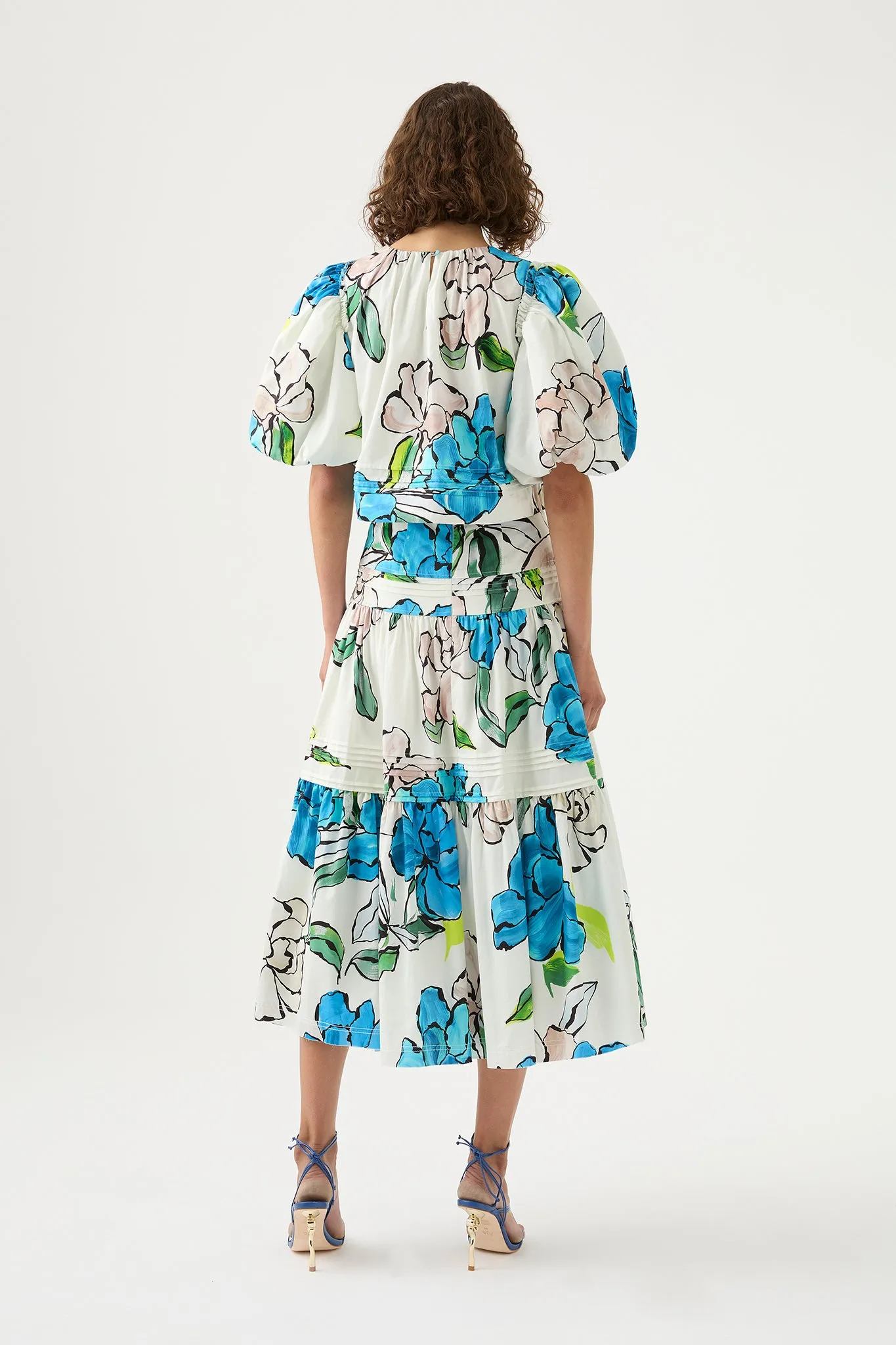 Maison Tiered Midi Skirt sold by Aje product image thumbnail 5