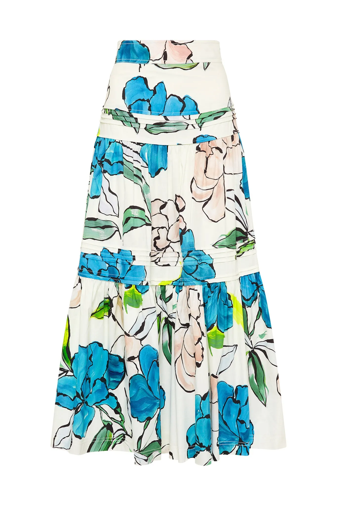 Maison Tiered Midi Skirt sold by Aje product image thumbnail 2