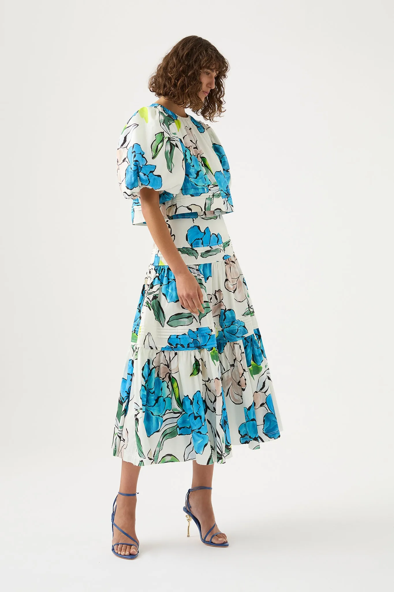 Maison Tiered Midi Skirt sold by Aje product image thumbnail 3