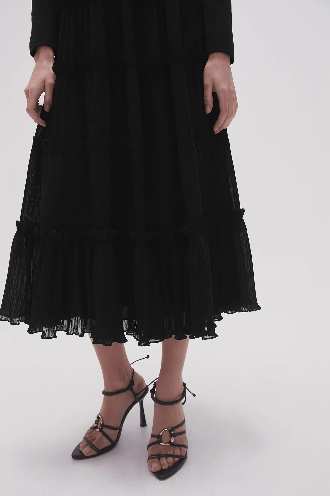 Robyn Tiered Maxi Skirt sold by Aje product image thumbnail 4