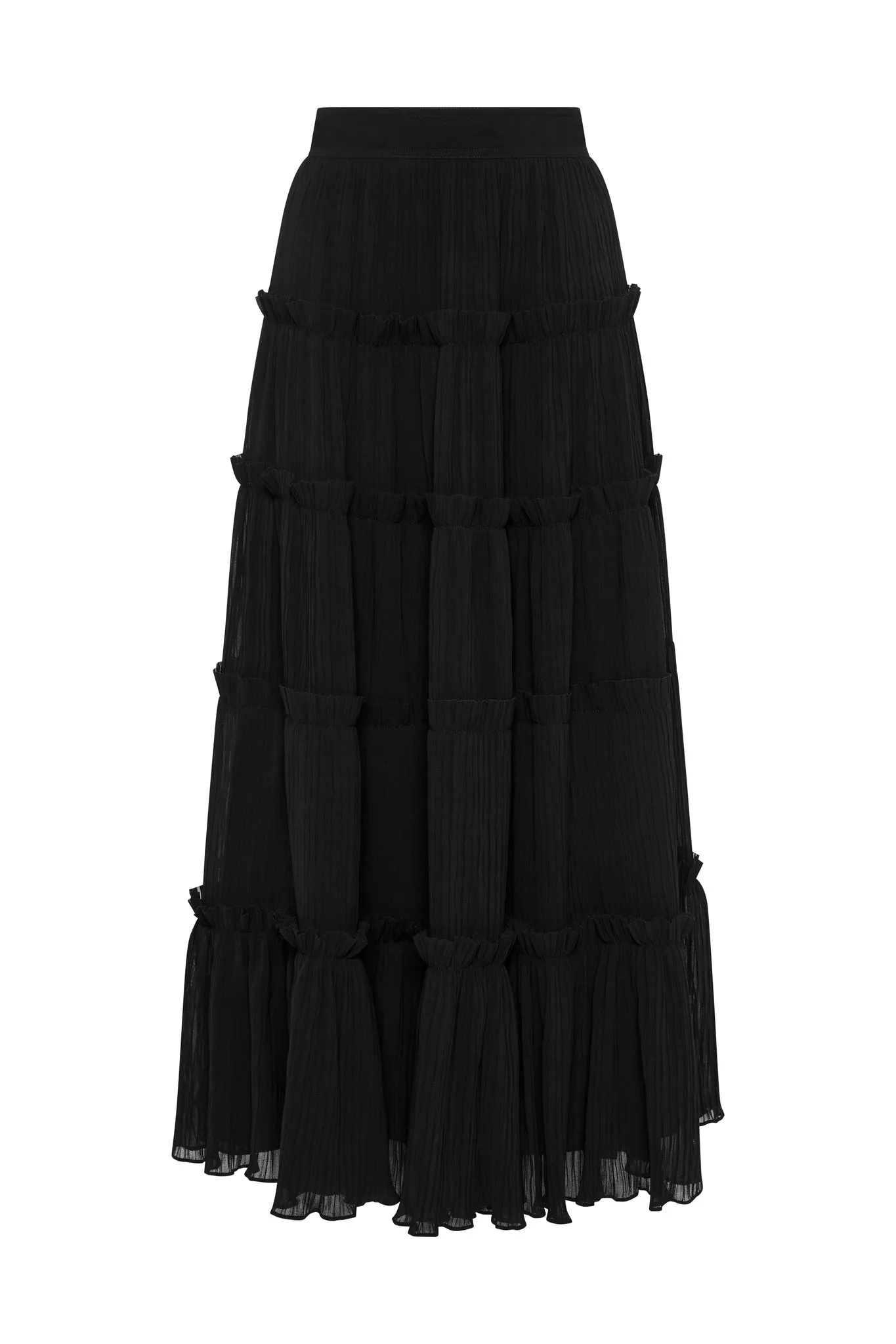 Robyn Tiered Maxi Skirt sold by Aje product image thumbnail 2