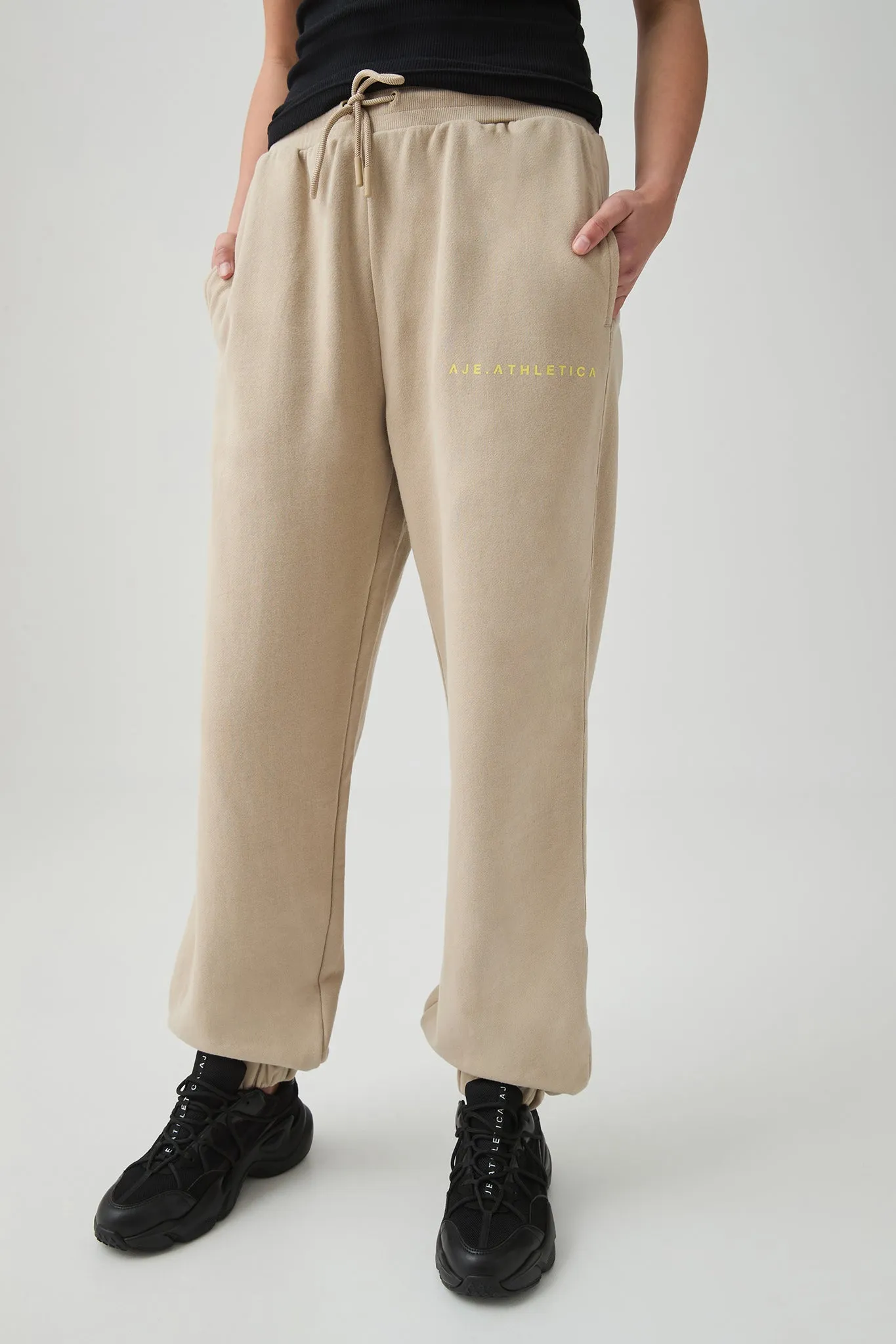 Contrast Logo Trackpant 504 sold by Aje product image thumbnail 4