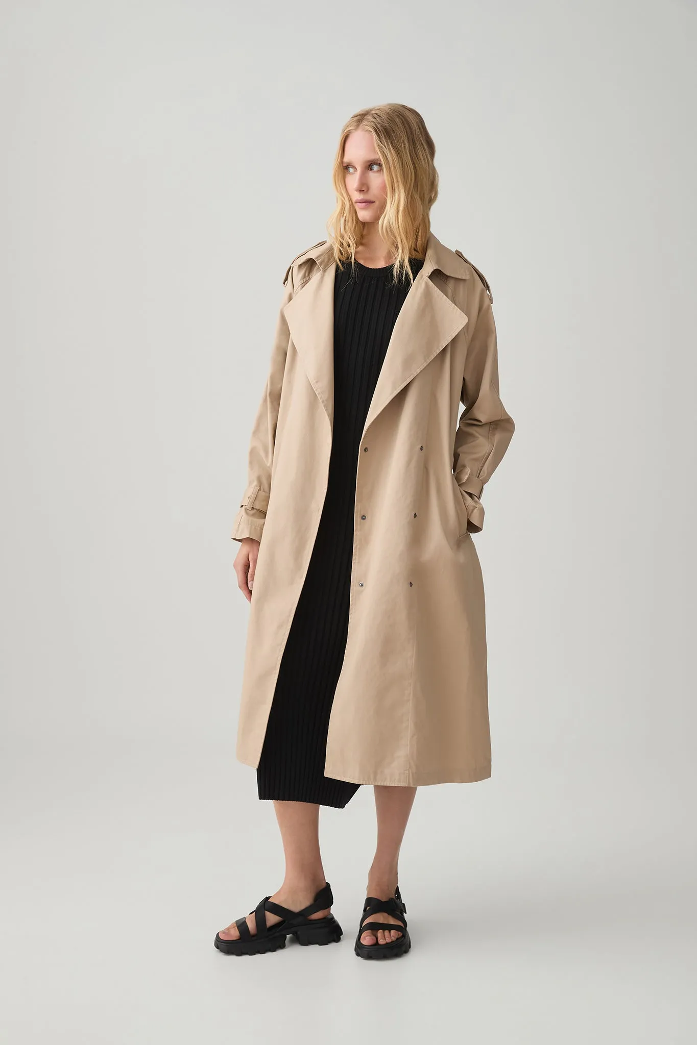 Contrast Belted Trench 703 sold by Aje product image thumbnail 5