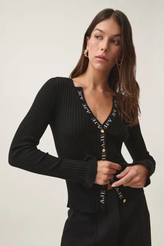 Duality Seamless Cardigan made by Aje