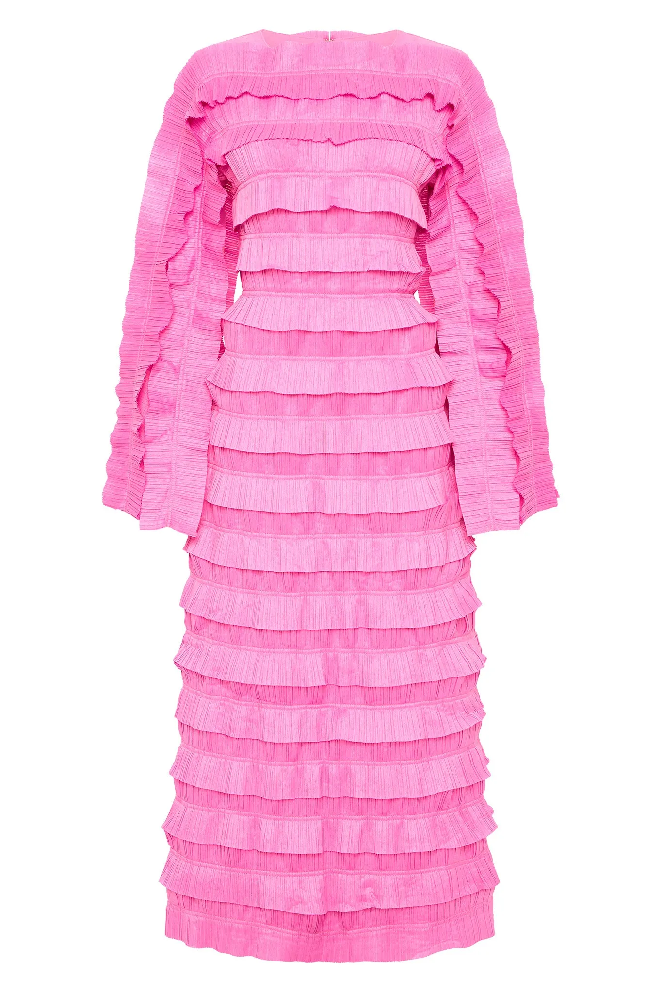 Palladium Ruffled Midi Dress sold by Aje product image thumbnail 2