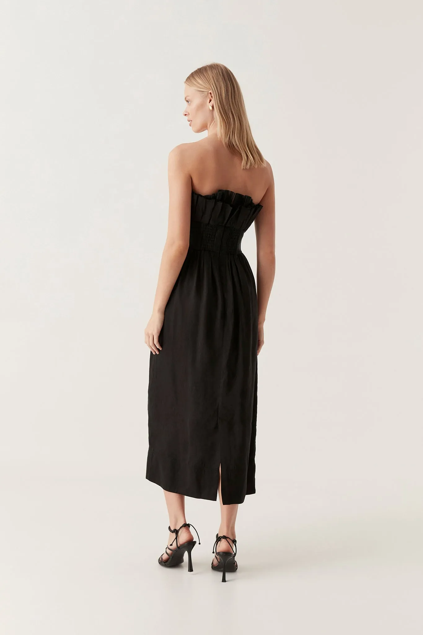 Whisper Knot Waist Midi Dress sold by Aje product image thumbnail 5