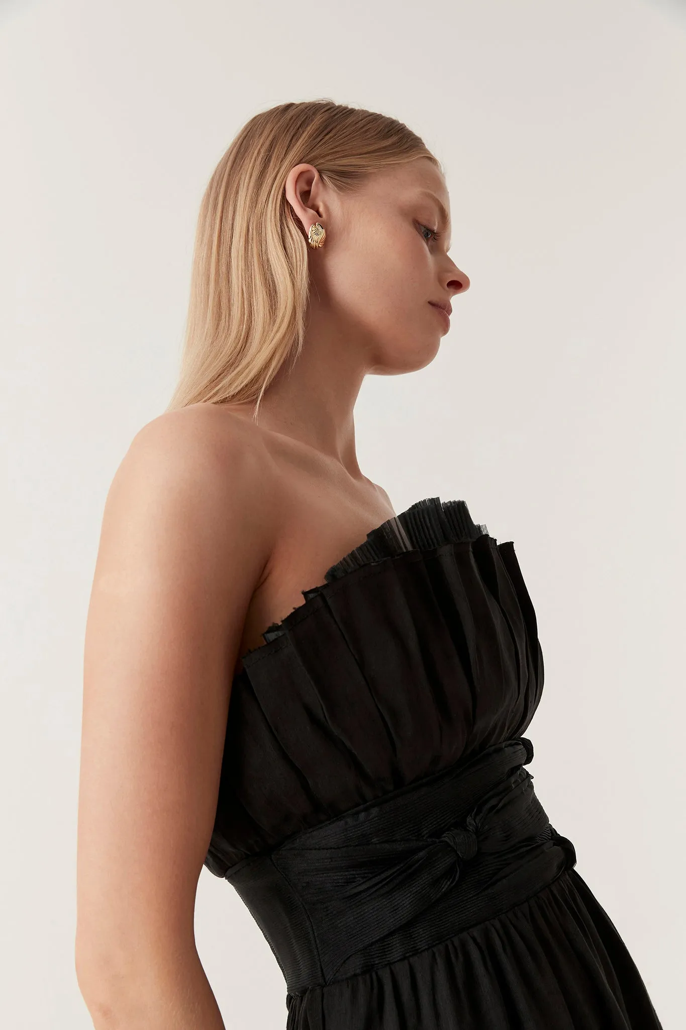 Whisper Knot Waist Midi Dress sold by Aje product image thumbnail 4