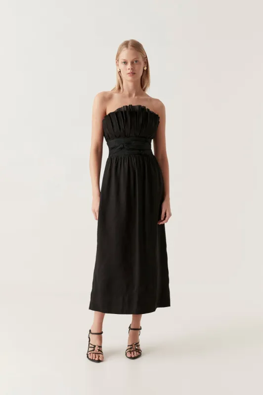 Whisper Knot Waist Midi Dress sold by Aje